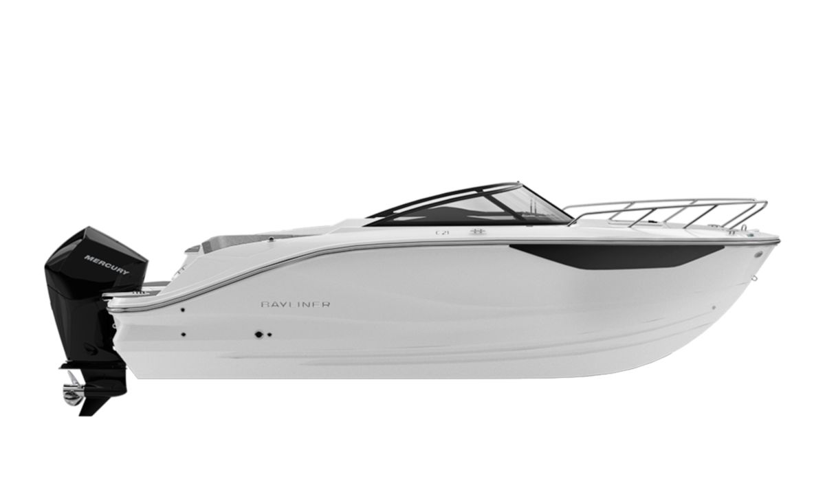 Bayliner C21, vista exterior de la embarcación.